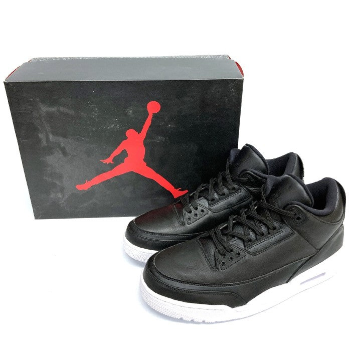 NIKE ナイキ AIR JORDAN 3 RETRO エアジョーダン3レトロ 136064-020 ハイカット ブラック size29cm 瑞穂店