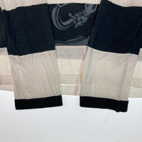 UNDERCOVER アンダーカバー 06SS T期 切替 ボーダー 長袖Tシャツ 3 ネイビー ホワイト カットソー size2 瑞穂店