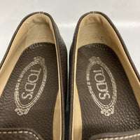 TOD'S トッズ レザードライビングシューズ ブラウン 茶 size36 瑞穂店