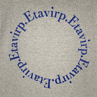 Etavirp. エタヴァープ Circle Logo Tee サークルロゴプリント Tシャツ グレー Size XL 福生店
