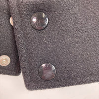 RULER ルーラー AUTHENTIC スタジャン メンズ メルトンウール 袖革 ネイビー sizeX 瑞穂店