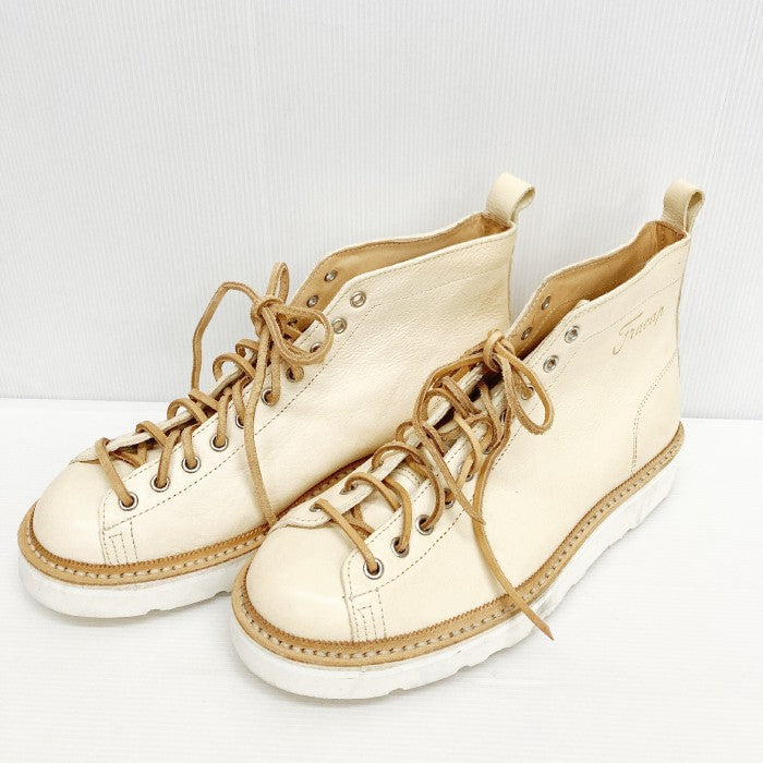 FRACAP フラカップ レザーモンキーブーツ ベージュ size26.5cm 瑞穂店