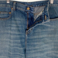 SAINT LAURENT PARIS サンローランパリ ストーンウォッシュ ストレート デニムパンツ インディゴ 653902 Y19JA Size 29 福生店