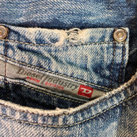 DIESEL ディーゼル デニムパンツ ボタンフライ 008L9 ブルー系 sizeW32 瑞穂店