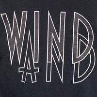 WIND AND SEA ウィンダンシー プリント ロングスリーブTシャツ ブラック WDS-20A-TPS-06 Size M 福生店