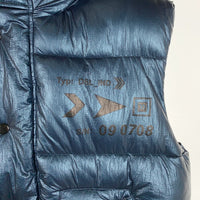 DIESEL ディーゼル レイヤード 中綿 ベスト シャイニーブルー Size L 福生店