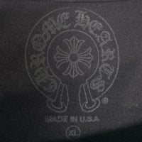 Chrome Hearts クロムハーツ Dagger Eye Chart L/S Tee ダガーアイチャート ロングスリーブ Tシャツ プリント ポケット ブラック Size XL 福生店