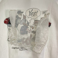 CAPTAIN SANTA キャプテンサンタ スウェット Give use a RIDE ホワイト sizeXL 瑞穂店