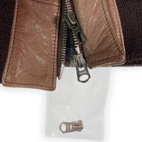 ACANTHUS アカンサス L1314B cow leather souvenir jkt 牛革 オールレザー レザージャケット ブラウン sizeM 瑞穂店