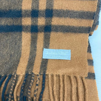 Joshua Ellis ジョシュアエリス カシミヤ大判ストール ブラウン 瑞穂店