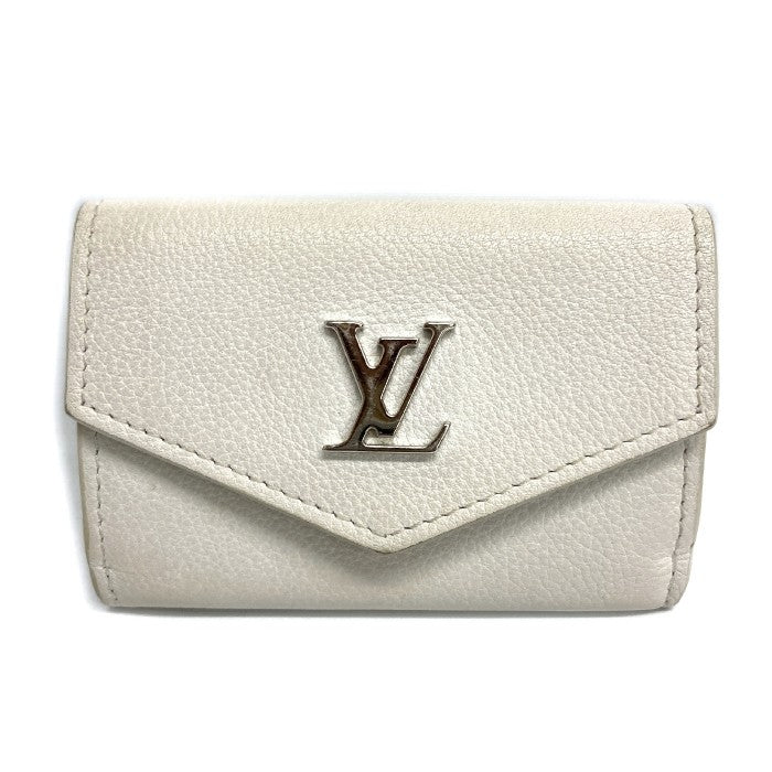 ★Louis Vuitton ルイヴィトン ポルトフォイユ ロックミニ 三つ折り財布  M68482 ホワイト