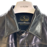 HIGH LARGE LEATHERS ハイラージレザーズ 2nd Stillwater HL14JK002 ホースハイド レザージャケット ブラック size40 瑞穂店