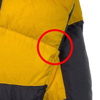 THE NORTH FACE ノースフェイス SUMMIT SERIES HYVENT 800 Fill ダウンジャケット イエロー 韓国 NFD00B65 Size 110(XXL) 福生店