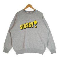 STUSSY ステューシー スウェット トレーナー グレー sizeL 瑞穂店