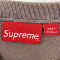 SUPREME シュプリーム 22AW Small Box Crewneck スモールボックス クルーネックトレーナー グレー Size M 福生店
