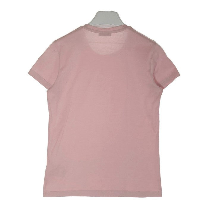 今のところモンクレール　Tシャツ　ピンク　ロゴ　新品　ワッペン