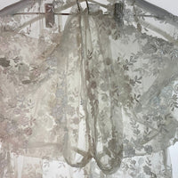 snidel スナイデル フラワー 刺繍 レース ガウン swffj161253 ホワイト sizeF 瑞穂店