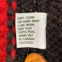 CANADIAN SWEATER カナディアンセーター カウチンセーター カラーブロック ブラウン Size L 相当 福生店