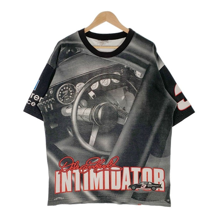 NASCAR Dale Earnhardt Intimidator 3 All Over Print Tee オーバープリント Tシャツ レーシング  CHASE ブラック Size XL 福生店