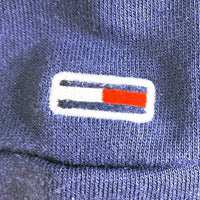 TOMMY JENES トミージーンズ パーカーワンピース 前後サークルプリント ネイビー sizeXS 瑞穂店