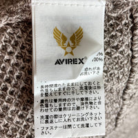 AVIREX アヴィレックス 6194019 カスタムニット グレー sizeM 瑞穂店