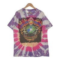 Motley Crue モトリークルー Scorpions スコーピオンズ MAXIMUM ROCK タイダイ プリントTシャツ DELTA Size L 福生店