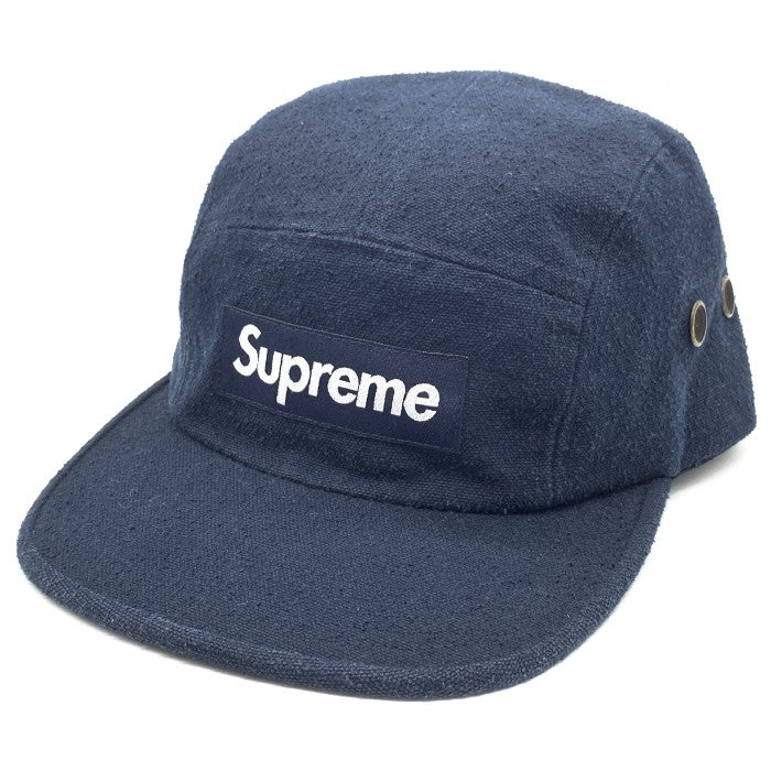 買い特価Supreme ボックスロゴ キャップ　ネイビー 帽子