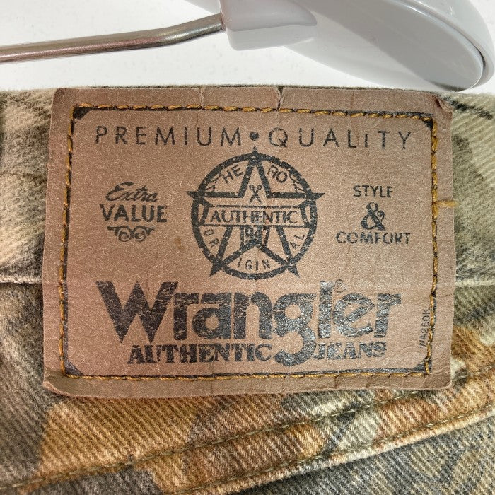 Wrangler ラングラー リアルツリー 迷彩 ワークパンツ ダブルニー リアルカモ グリーン系 W32 瑞穂店