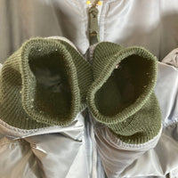 ALPHA INDUSTRIES アルファインダストリーズ TA0411-9007 ジャケット リバーシブル ブルー AirForce柄 sizeM 瑞穂店