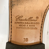 castellano カステラーノ Tストラップローファー ホワイト size38 瑞穂店