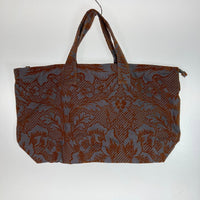vivienne westwood ヴィヴィアン ウエストウッド フロッキープリント トートバッグ 花柄ブロケード 15-13-992007-00 ブラウン 瑞穂店