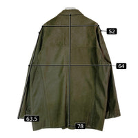 VERAPELLE ヴェラペレ レザージャケット カーキ size50 瑞穂店