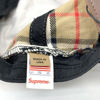 SUPREME シュプリーム 22SS BURBERRY バーバリー Denim 6 Panel デニム6パネル キャップ ベージュ 福生店