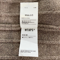 WTAPS ダブルタップス 17AW DECK CREW SWEATER デッキクルー ニットセーター ブラウン 172MADT-KNM02 Size 3 福生店