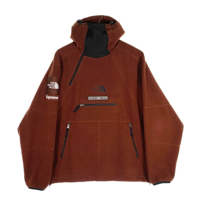 【美品】SUPREME×THE NORTH FACE スティープテック　パーカー