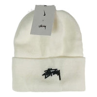 STUSSY×NIKE ステューシー×ナイキ NRG Cuffed Beanie White ビーニー ニット帽 ホワイト sizeF瑞穂店