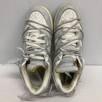 NIKE×OFF-WHITE ナイキ×オフホワイト DUNK LOW 1 OF 50 "49" DM1602-123 ホワイト×グレー size27.5cm 瑞穂店