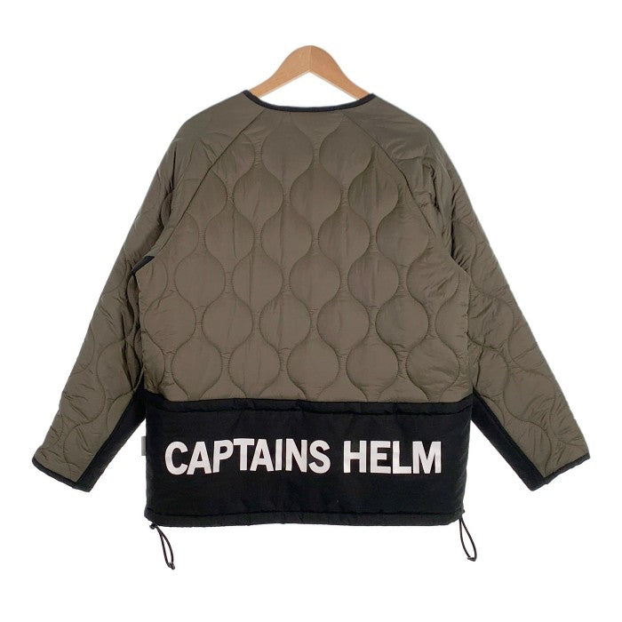 CAPTAINS HELM キャプテンズヘルム 22AW MIL QUILTED WARM JKT 中綿 キルティングジャケット ノーカラー –  GolRagオンラインショップ