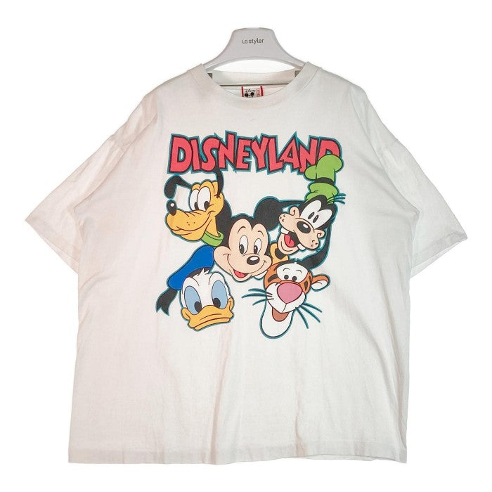 DISNEY ディズニー 90’s ミッキー＆フレンズ プリントTシャツ ホワイト sizeXL 瑞穂店