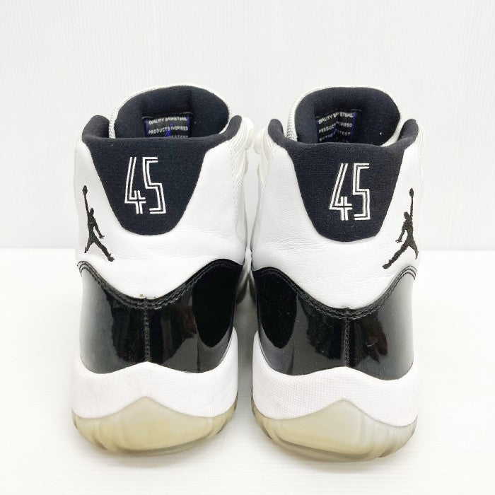 鑑定済 NIKE AIR JORDAN 11 CONCORD 28.0