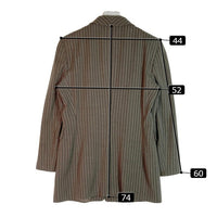 GIORGIO ARMANI ジョルジオアルマーニ ロングジャケット グレー×ベージュ size46 瑞穂店