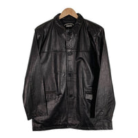 EEZAN イーザン レザー カーコート ジャケット ブラック Size M 福生店