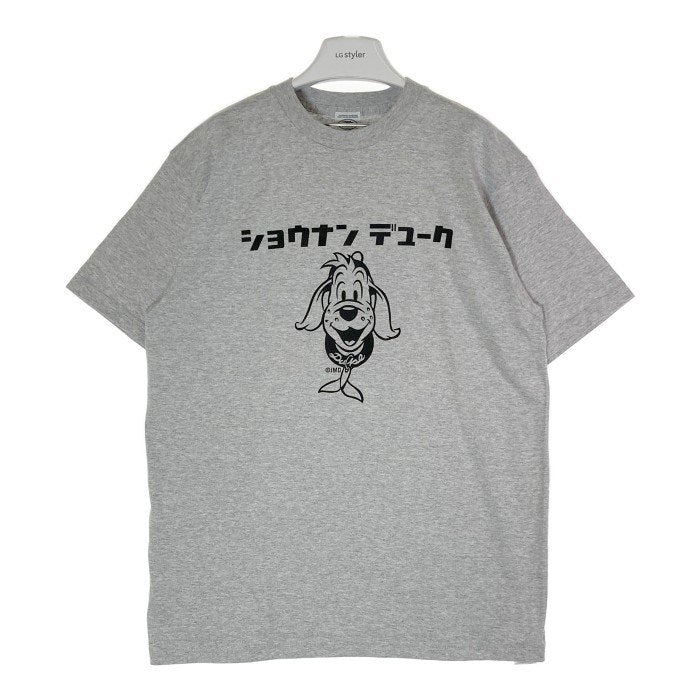 BOAT HOUSE ボートハウス ジョイマークデザイン ショーナンデューク カタカナプリント Tシャツ グレー size5 瑞穂店