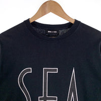 WIND AND SEA ウィンダンシー プリント ロングスリーブTシャツ ブラック WDS-20A-TPS-06 Size M 福生店