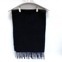 Paul Smith ポールスミス カシミヤ100% マフラー ブラック×ネイビー 瑞穂店