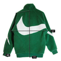 NIKE ナイキ VM SWOOSH FULLZIP JACKET スウッシュ フルジップ リバーシブルジャケット グリーン BQ6546-341 sizeM 瑞穂店