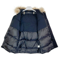 BEAMS ビームス 11-18-0675-214 13AW ファーライナー付きフーデットダウン ブラック sizeM 瑞穂店