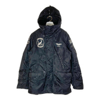 AVIREX アヴィレックス N-3B フライトジャケット TIGER SHARKS ブラック 6172176 Size L 瑞穂店