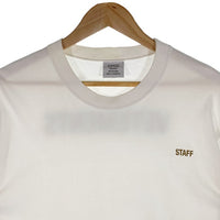 VETEMENS ヴェトモン 18SS STAFF TEE スタッフ ロゴ Tシャツ ホワイト Size L 福生店
