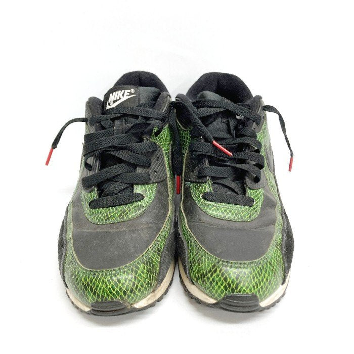 NIKE ナイキ AIR MAX 90 QS GREEN PYTHON CD0916-001 ブラック×グリーン size27.5cm 瑞穂店